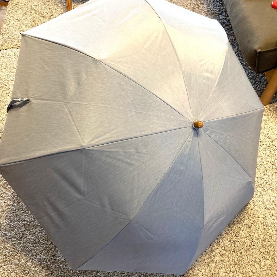 サンバリア100 2段折 大判 薄青