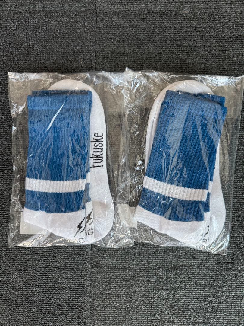 FRGMT FUKUSKE socks 青 セットV.A.