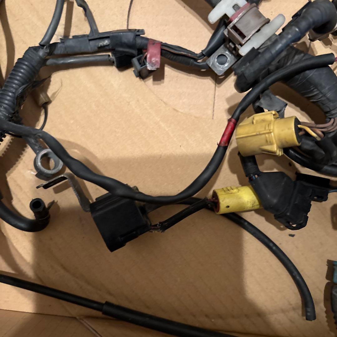 ae86 レビン　トレノ　後期　純正　エンジン　ハーネス