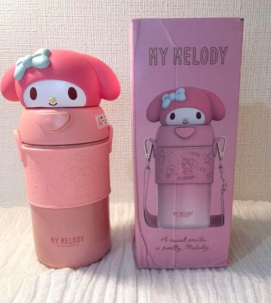 サンリオ　マイメロ　水筒　ステンレス　子供用　キッズ　ピンク