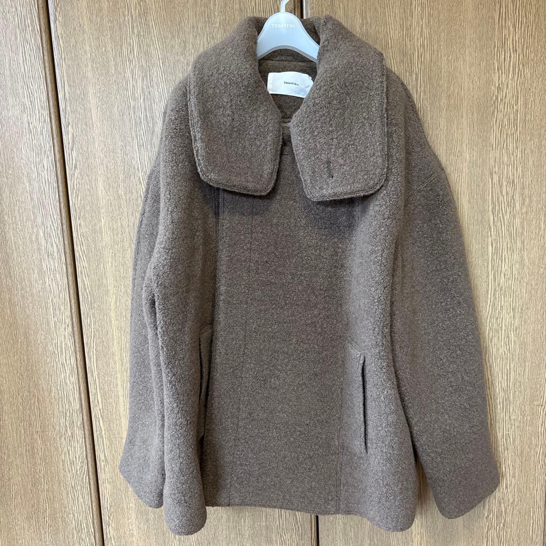 新品未使用　タグ付き　todayful アウター　ジャケット　ブルゾン　コート