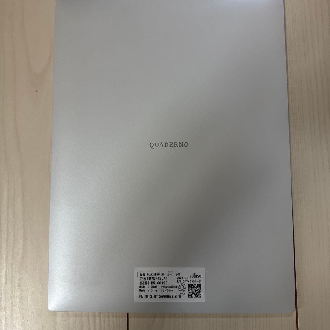 QUADERNO クアデルノ(Gen.3C) A4 カラーモデル