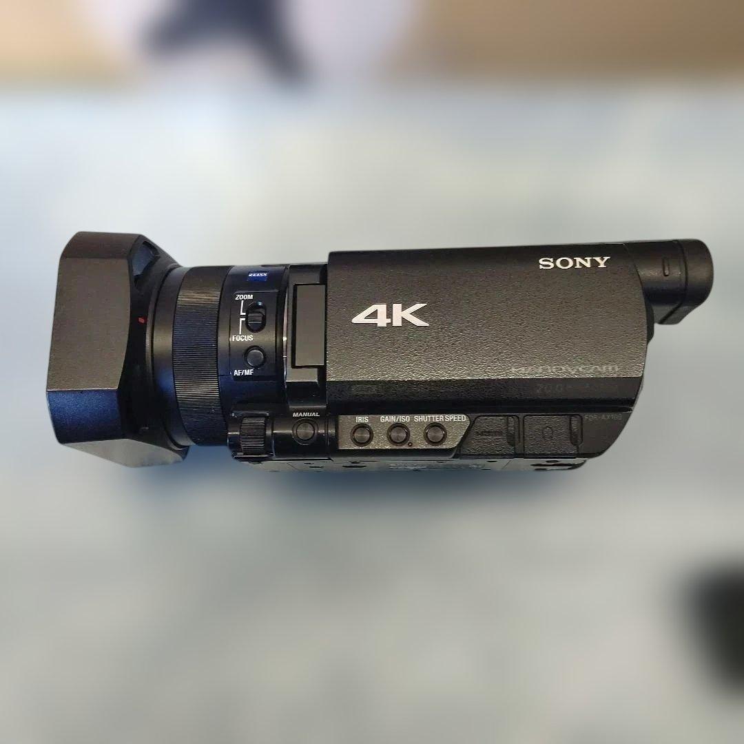 SONY FDR-AX100E NTSC仕様 4Kビデオカメラ