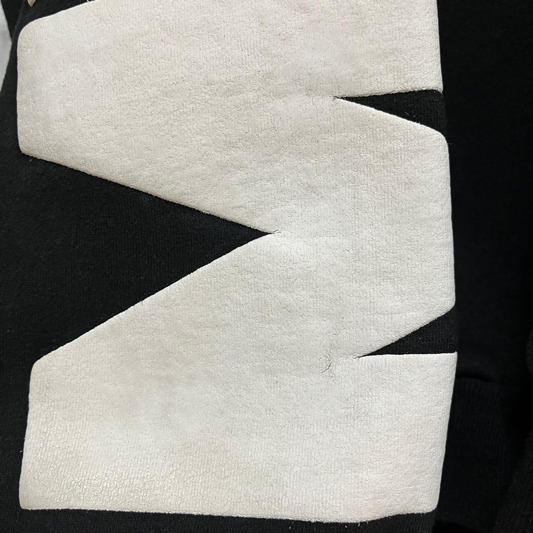 一点物 ビッグサイズ　mirror9 フーディー　アームビッグロゴグラフィック