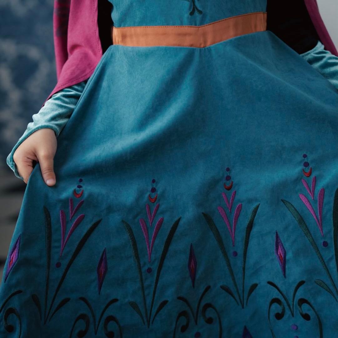 cottoli アナと雪の女王 戴冠式 ワンピース バースデイ 120