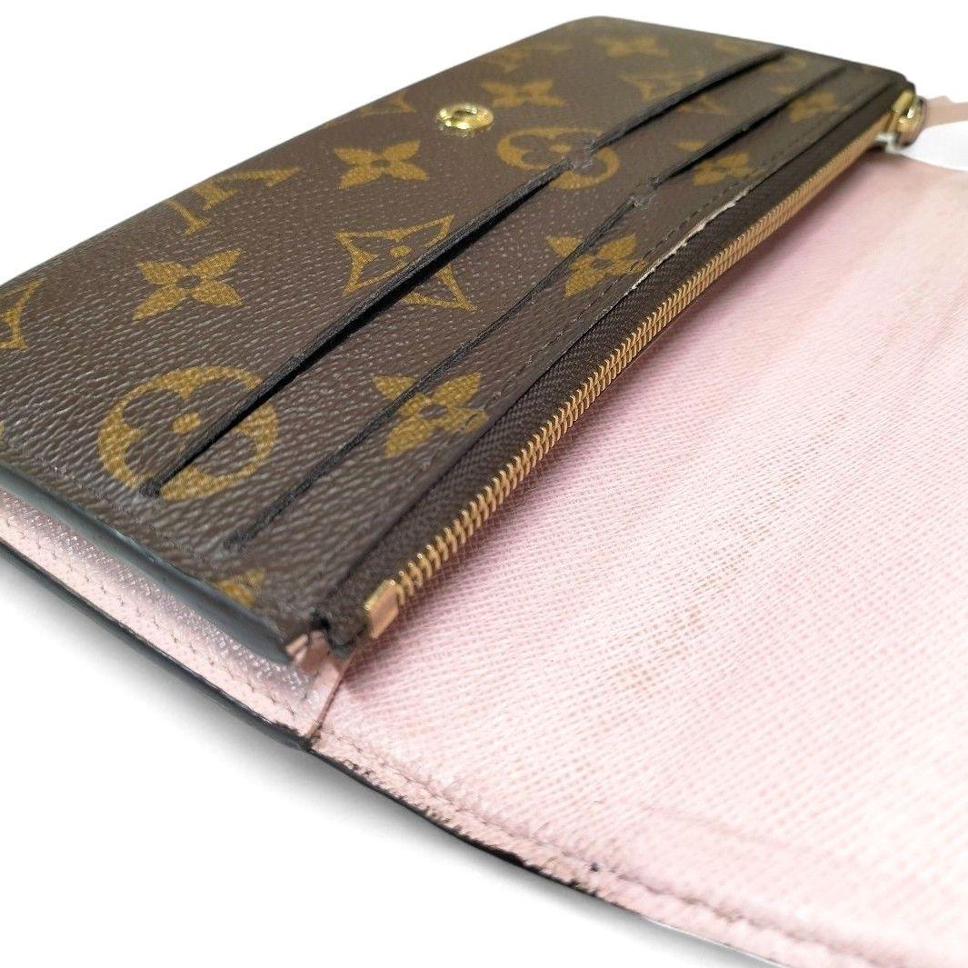 【ゆづ】モノグラム ポルトフォイユ エミリー ローズバレリーヌ ヴィトン