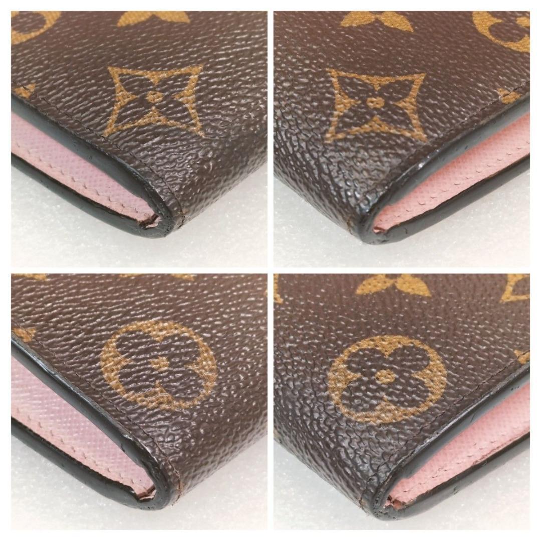 【ゆづ】モノグラム ポルトフォイユ エミリー ローズバレリーヌ ヴィトン