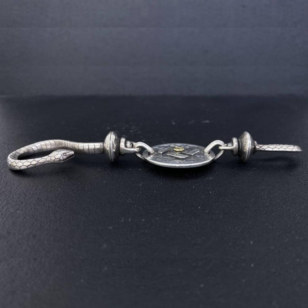 LARRY SMITH WESTRIDE K18 メタル シルバー キーフック