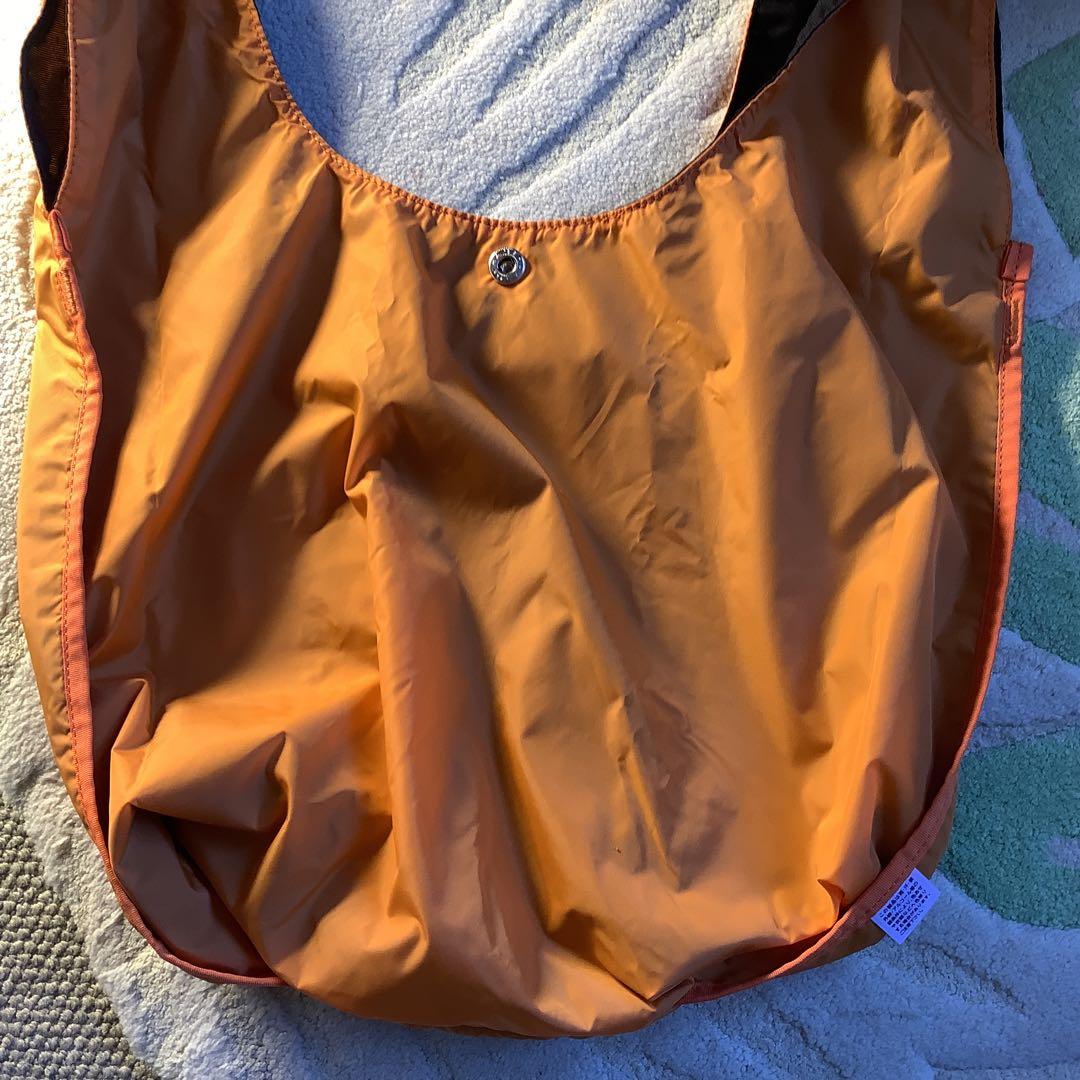 PORTER バガー ブラック/オレンジ