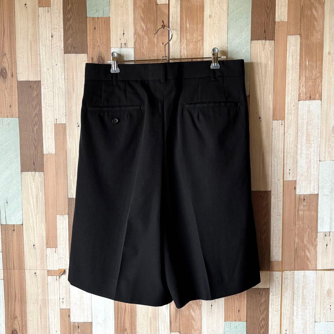 【美品】COMME des GARÇONS 2タック ワイドショーツ 袴 W31