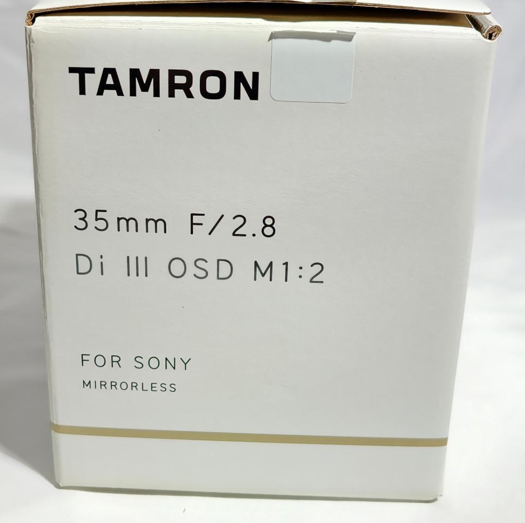 美品 ワンオーナー タムロン 35mm F2.8 Di III OSD M1:2