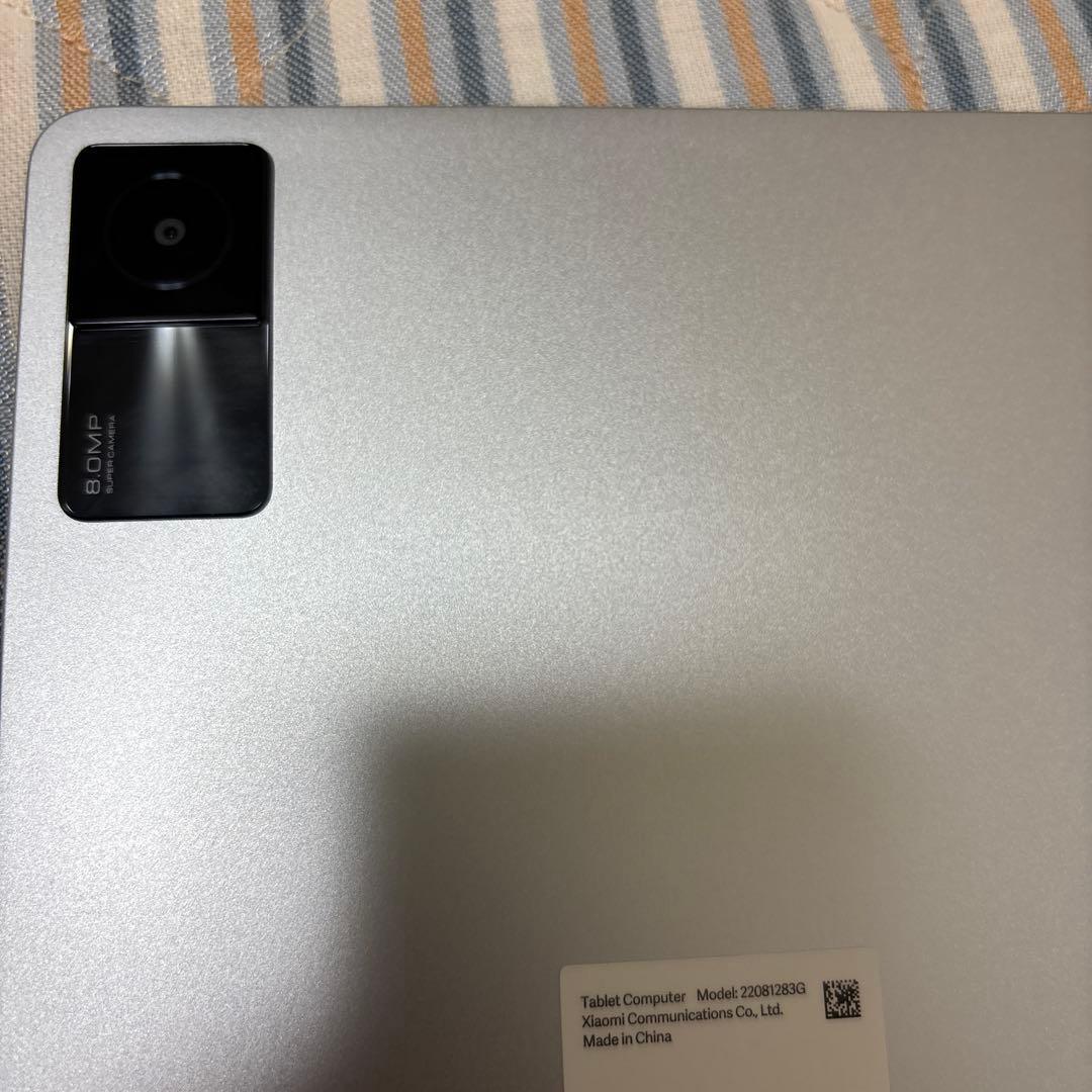 Redmi Pad タブレット シルバー ケース付き