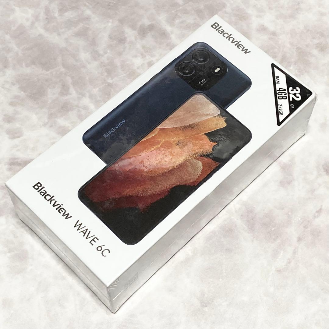 新品 Blackview Wave6C ブラック 6.5インチ 大容量バッテリー