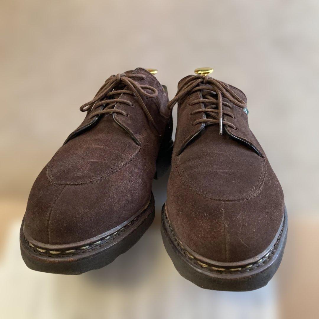 パラブーツ　アヴィニョン　チョコレート（ダークブラウン）スエード 5.5