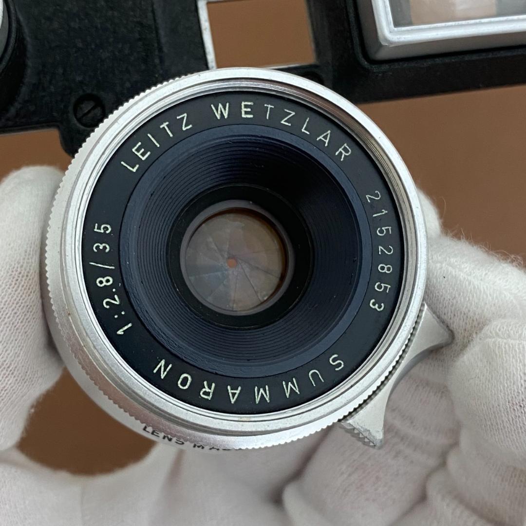 Summaron M35mm f2.8 眼鏡付き 1965年製 メンテンス済み