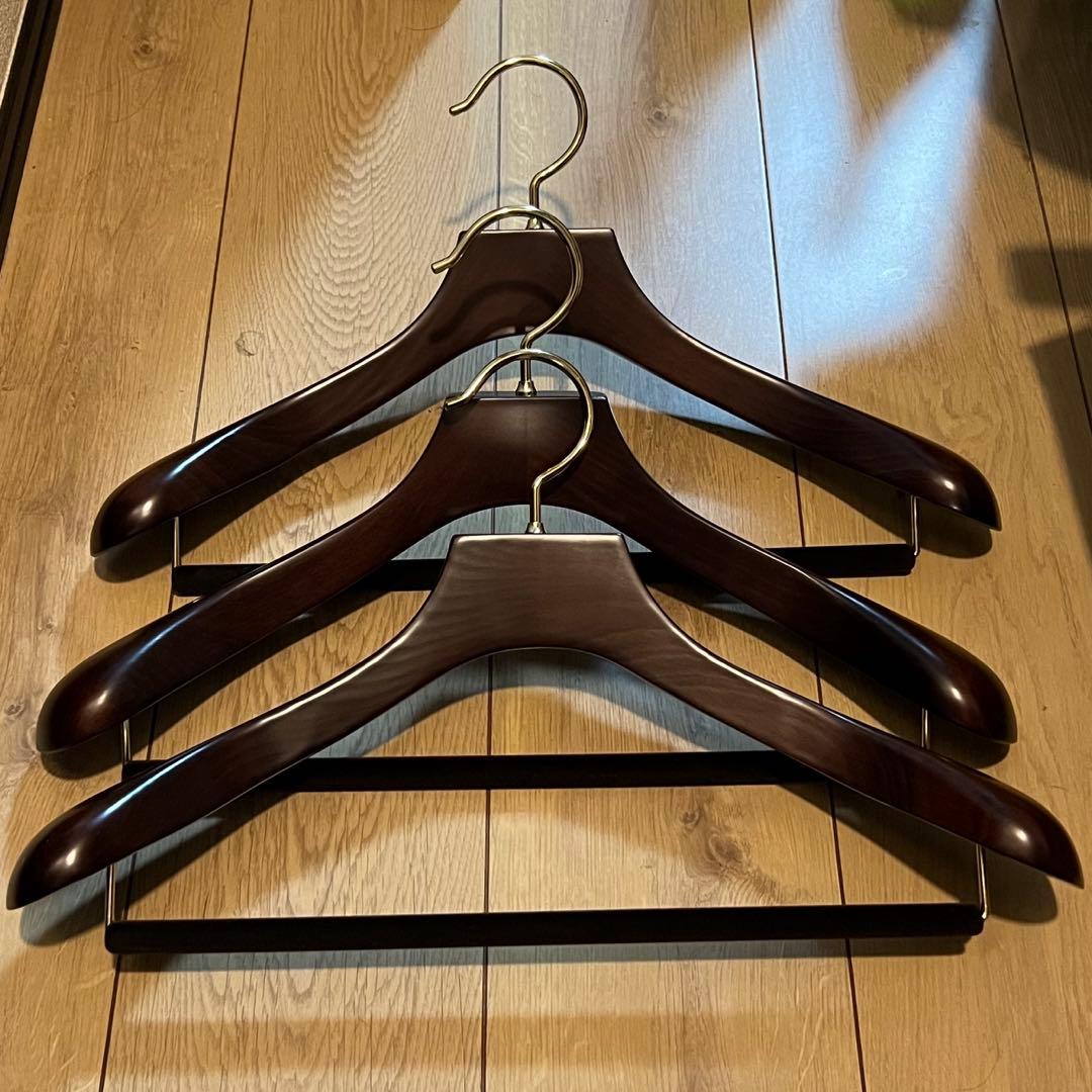 ナカタハンガー ジャケットハンガー AUT-05 3本セット 新品未使用