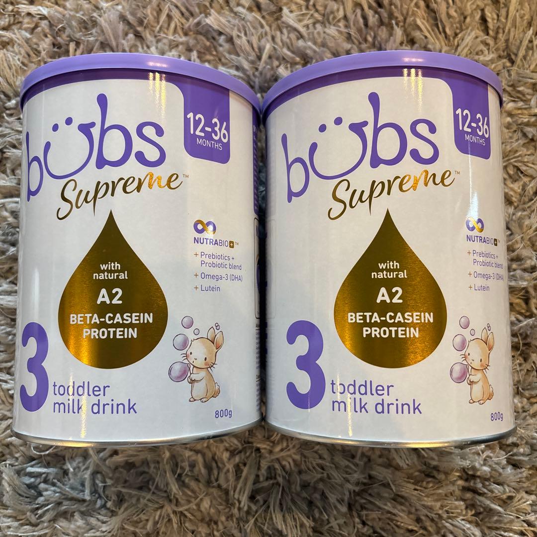 むのしんBubs バブズ オーガニック粉ミルク800gステップ3