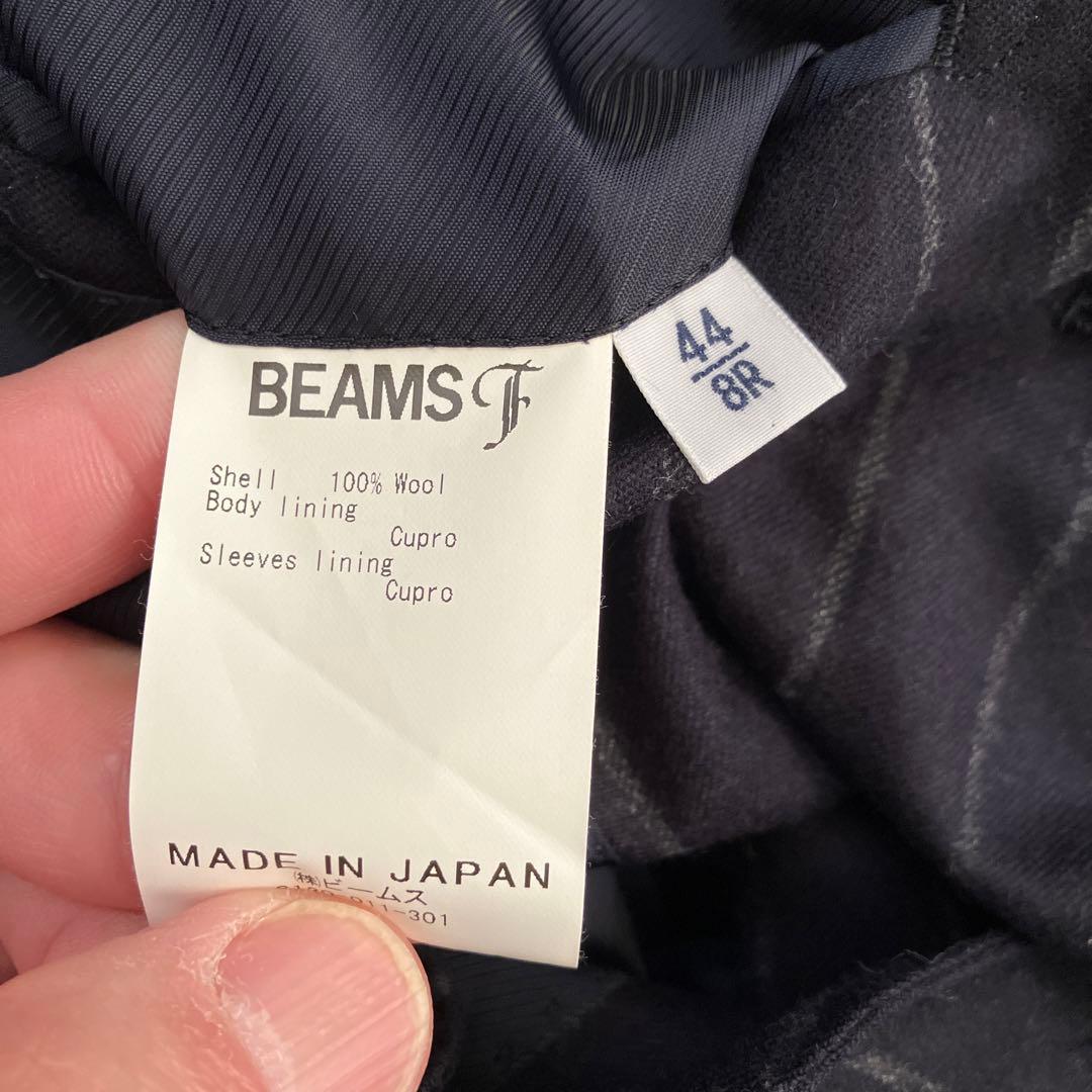 BEAMS F / Zegna チョーク ストライプ スーツ