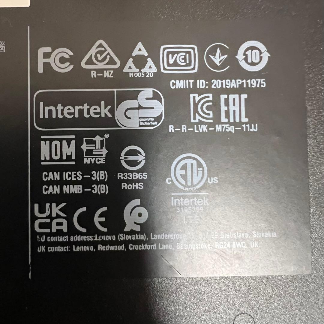 Windowsデスクトップ Lenovo Think Centre Ryzen5