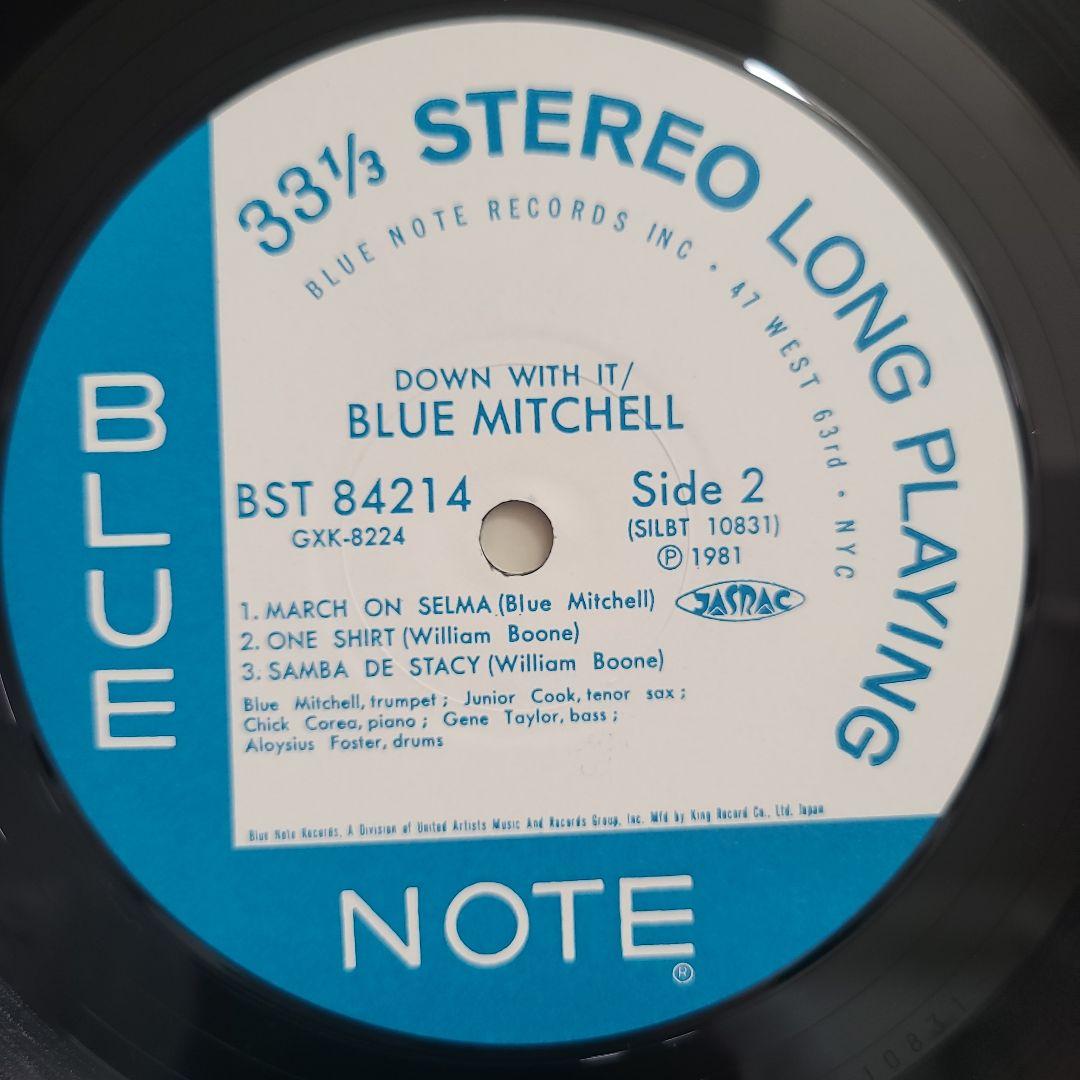 ★ブルーノート★『ダウン・ウィズ・イット』ブルー・ミッチェル