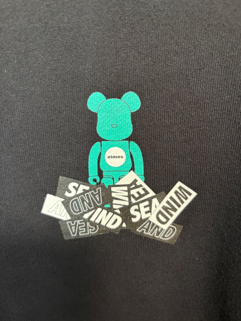 【WIND AND SEA X atmos X BE@RBRICK】スウェット