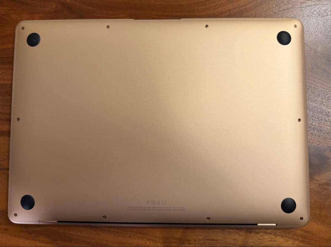 【￼美品】MacBook Air M1 ゴールド SSD256GB メモリ8GB