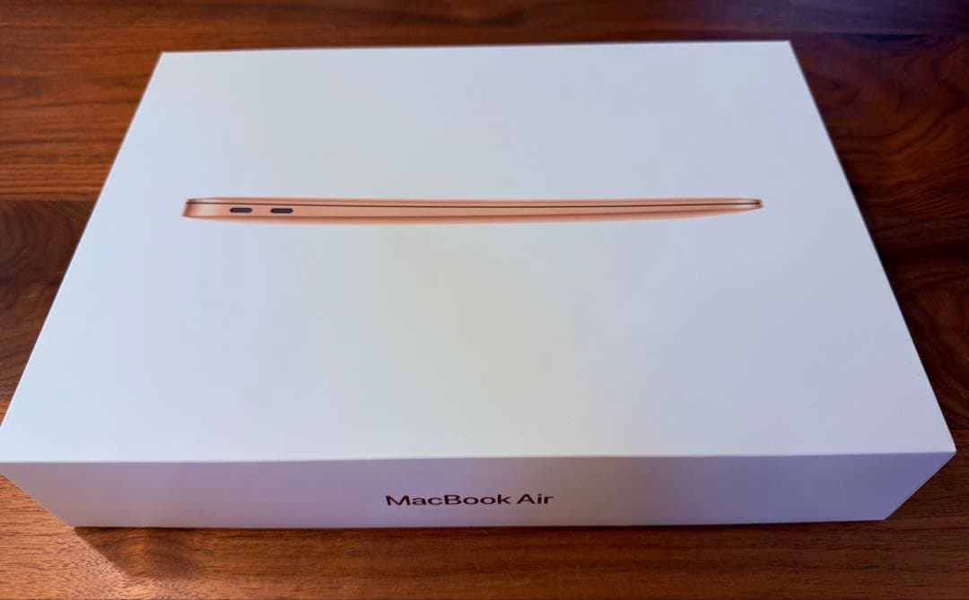 【￼美品】MacBook Air M1 ゴールド SSD256GB メモリ8GB