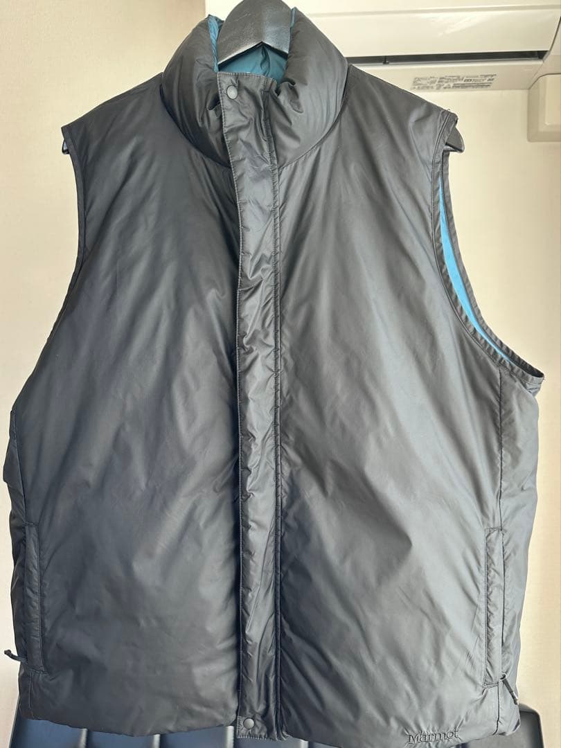 SHIPS別注 Marmot リバーシブルダウンベスト L