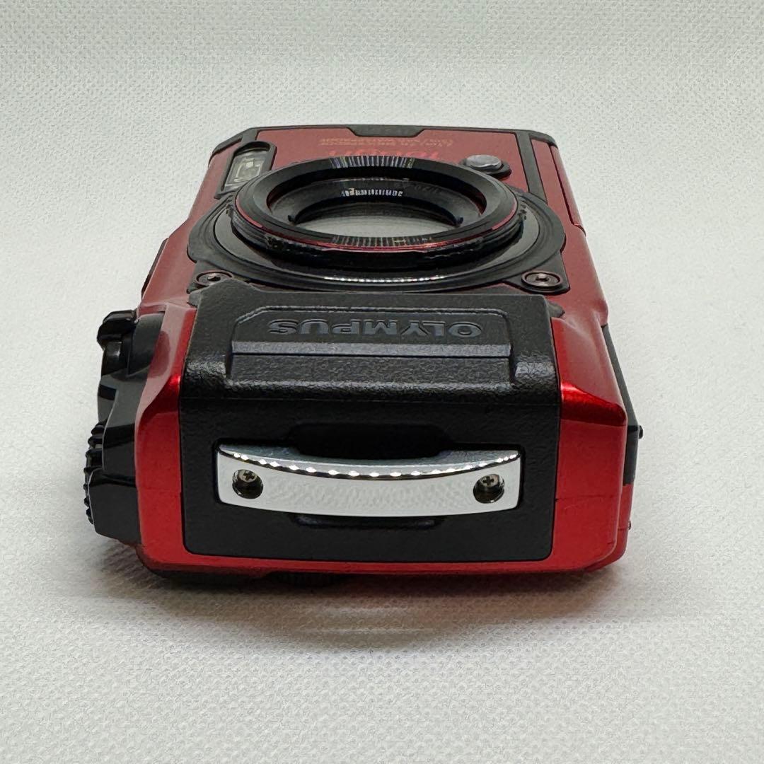 【美品/箱付】OLYMPUS TOUGH TG-6 4K 防水 レッド