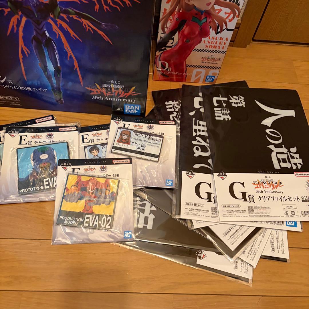 A賞 C賞 D賞 ラストワン賞 セミコンプ　一番くじ　新世紀エヴァンゲリオン