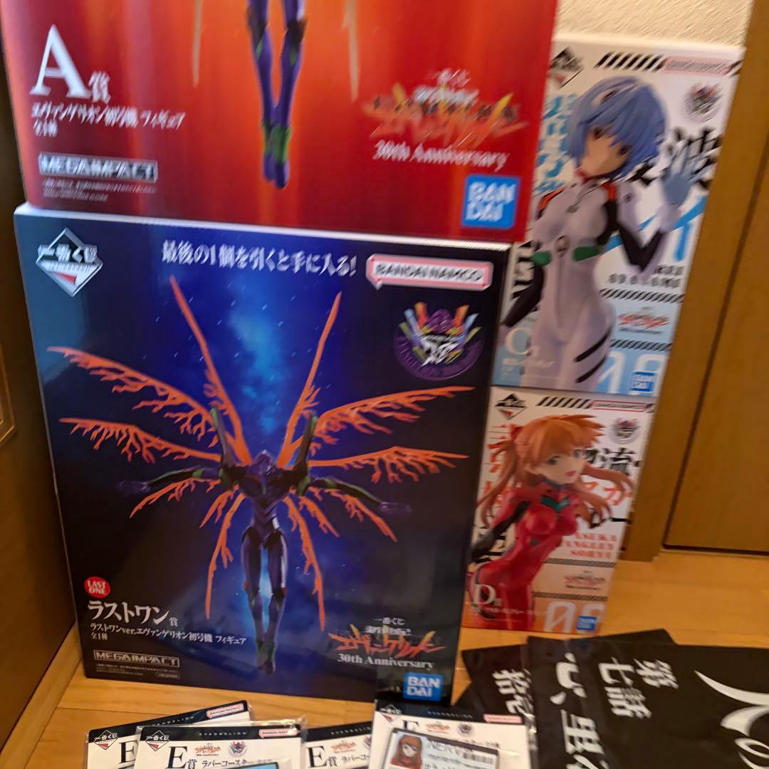 A賞 C賞 D賞 ラストワン賞 セミコンプ　一番くじ　新世紀エヴァンゲリオン