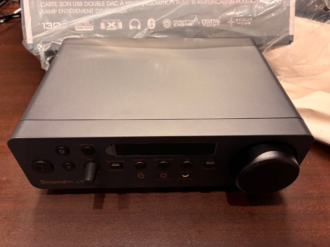 【極美品】Sound Blaster X5（2025年12月公式購入）
