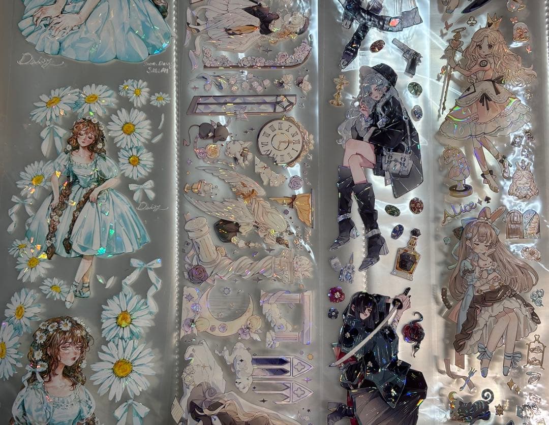 T*☆様 中古まとめ売り　海外人物マステ16本