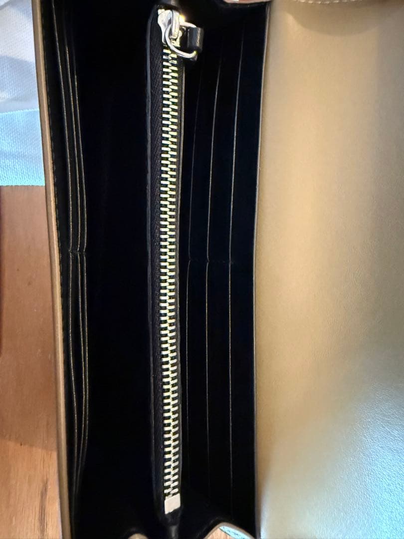 JIL SANDER グレー 長財布 保存袋付き