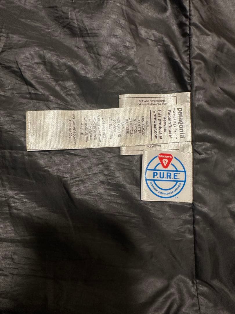 パタゴニア　ナノパフ　サイズM patagonia M 黒 ダウンジャケット