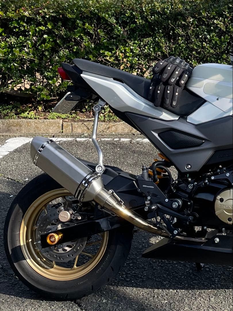 グロムjc75 ケイファクトリー　 スリップオン用テールパイプ