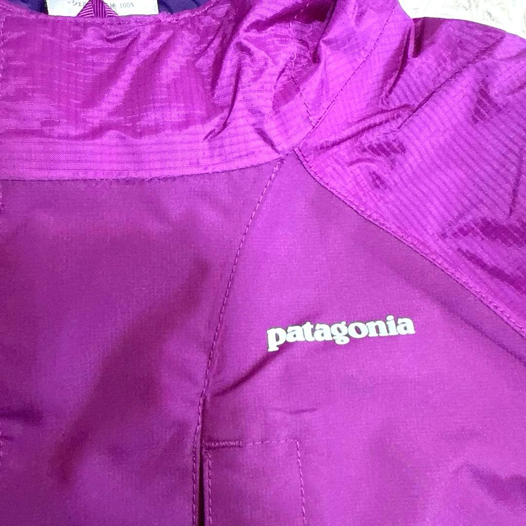 Patagonia パタゴニア　キッズスキーウェア3点セットパープルXS 5-6