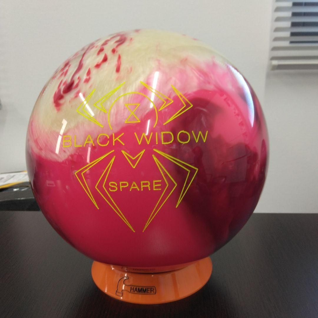 HAMMER BLACK WIDOW SPARE ボウリングボール　スペアボール
