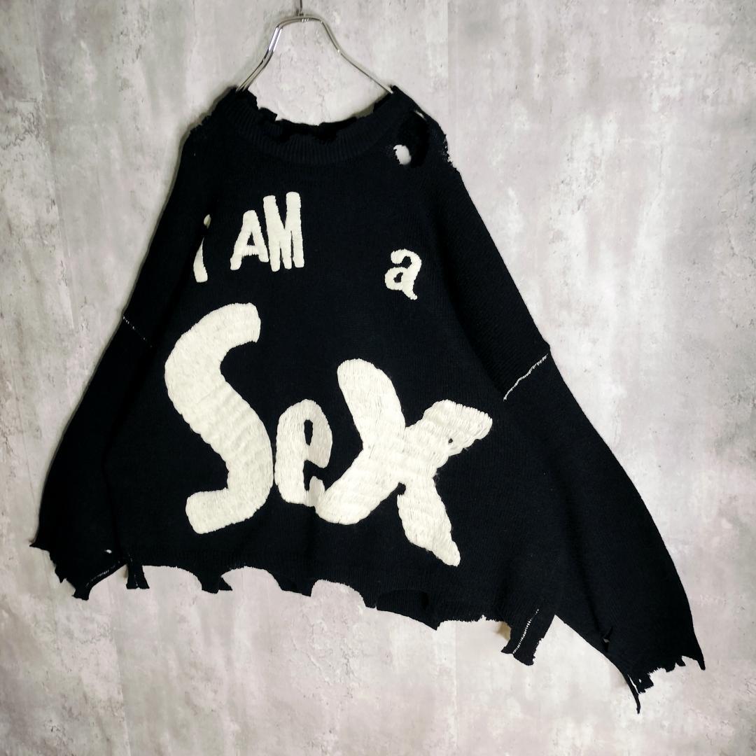 【新品】セントマイケル × セックスピストルズ 22AW ニット ダメージ加工