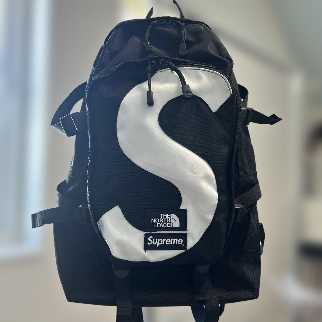 Supreme × The North Face ブラックバックパック美品！！