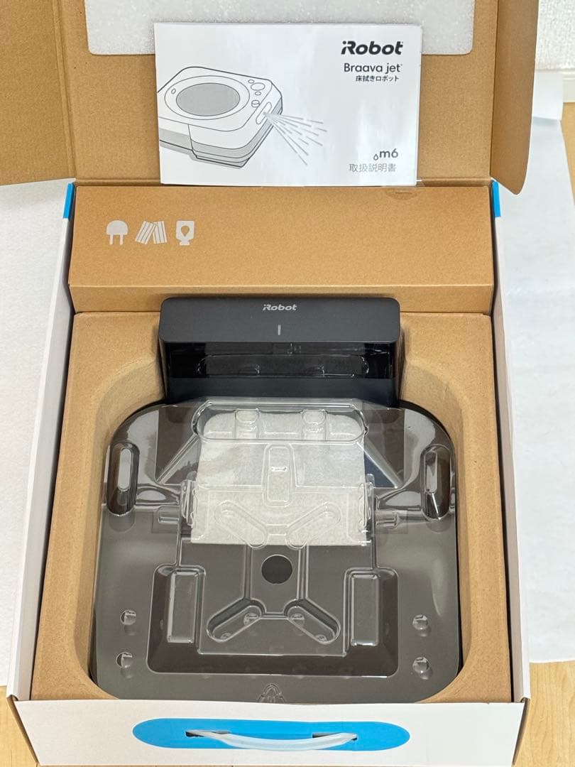 【美品】iRobot ブラーバ ジェット m6 グラファイトブラック