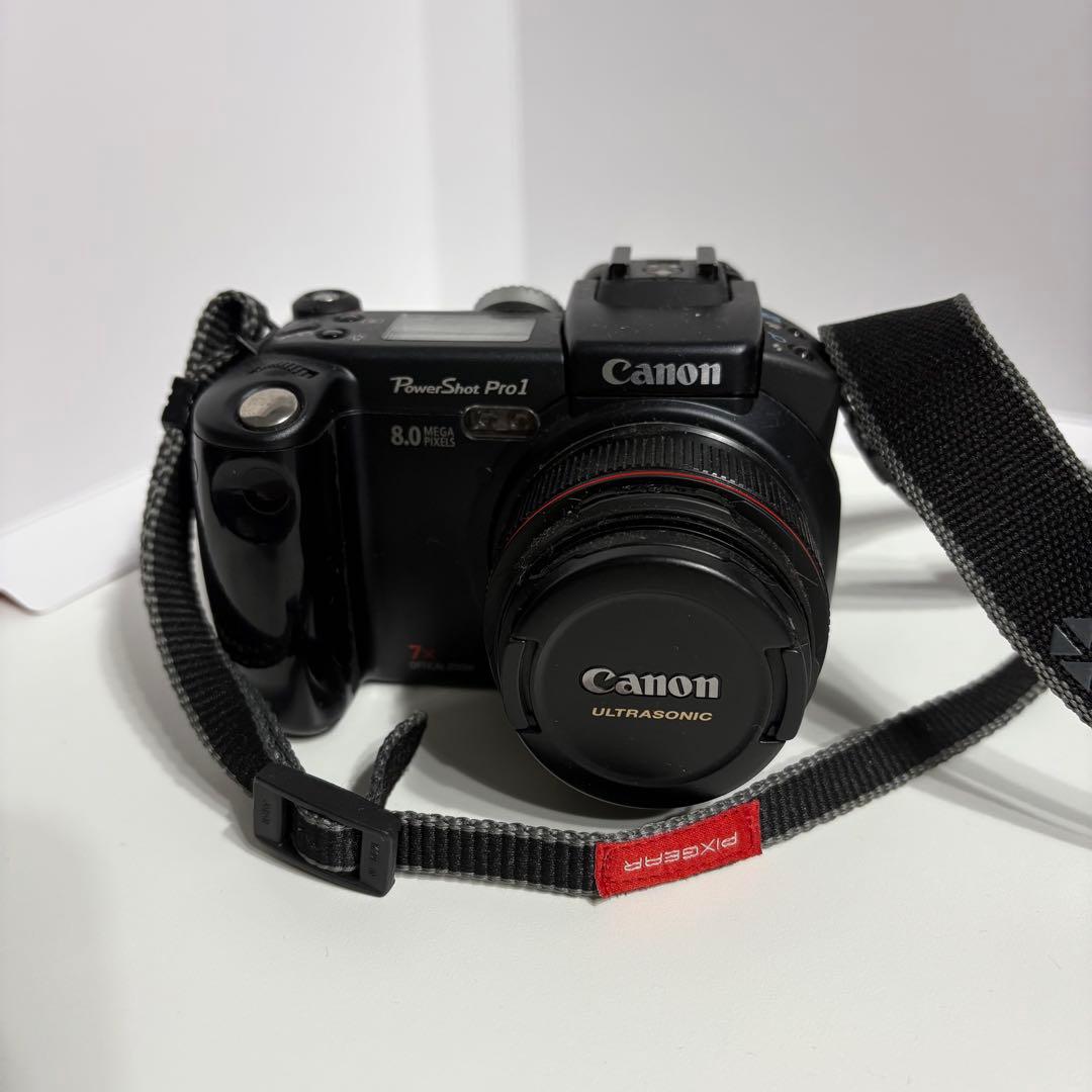 美品完動品Canon PowerShotPro1 バッテリ・充電器・CFカード付