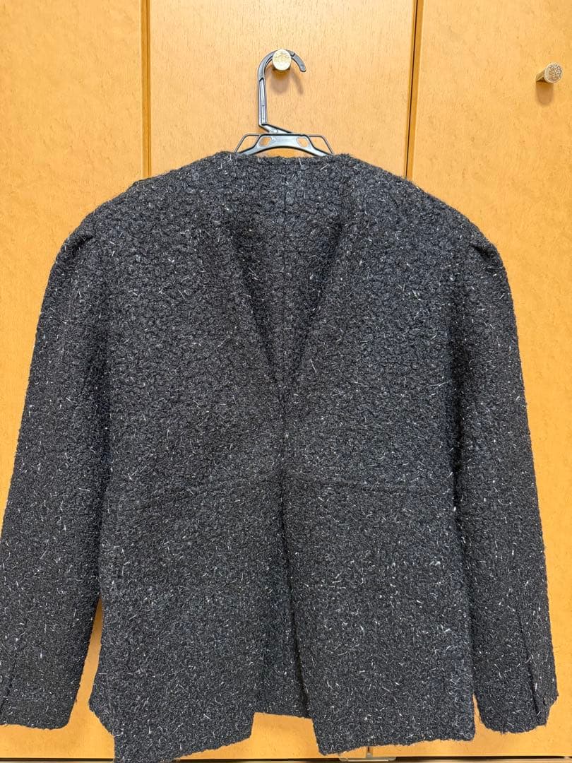 ジャケット・アウター Bibiy MEGAN LAME JACKET BLACK