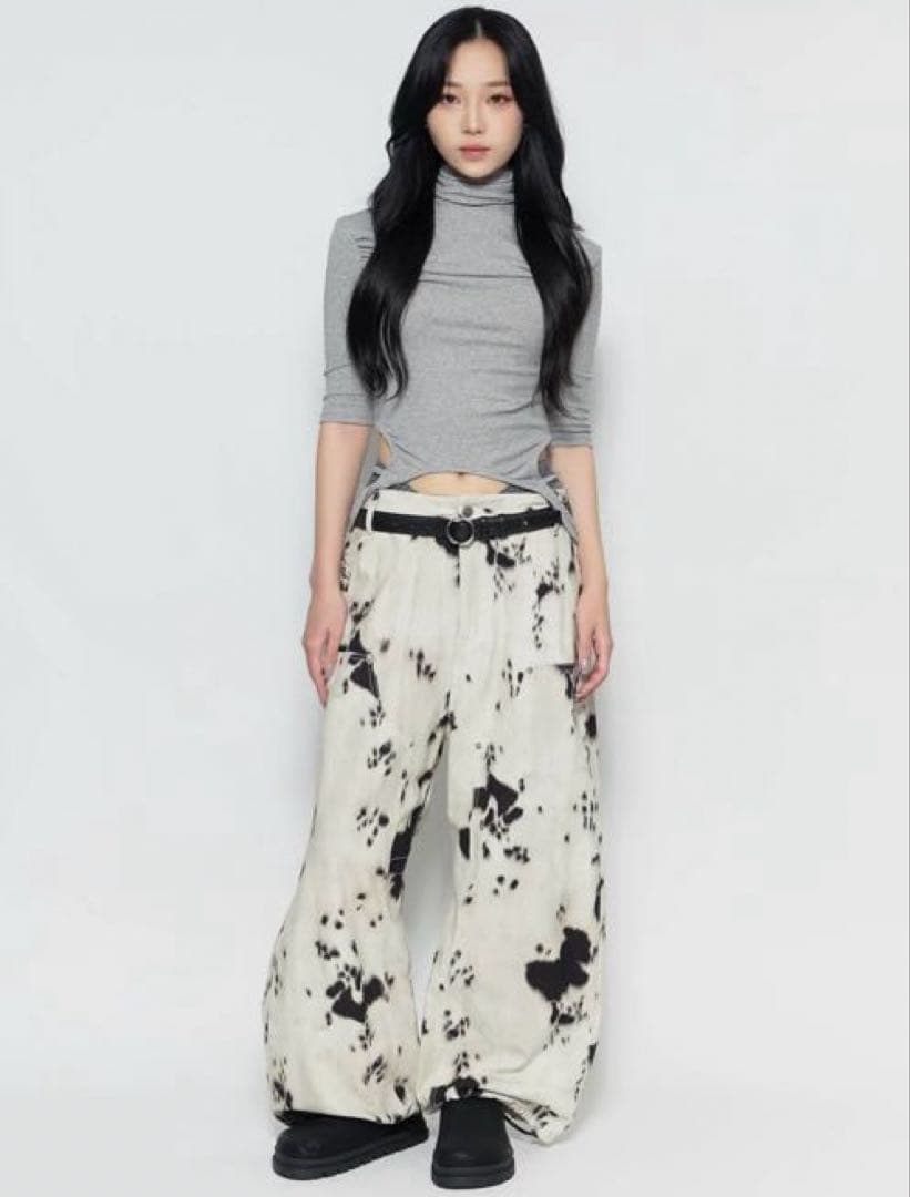 パンツ THEREDTHREAD S layered work denim