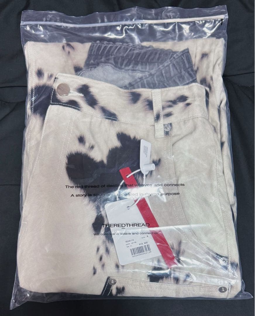 パンツ THEREDTHREAD S layered work denim