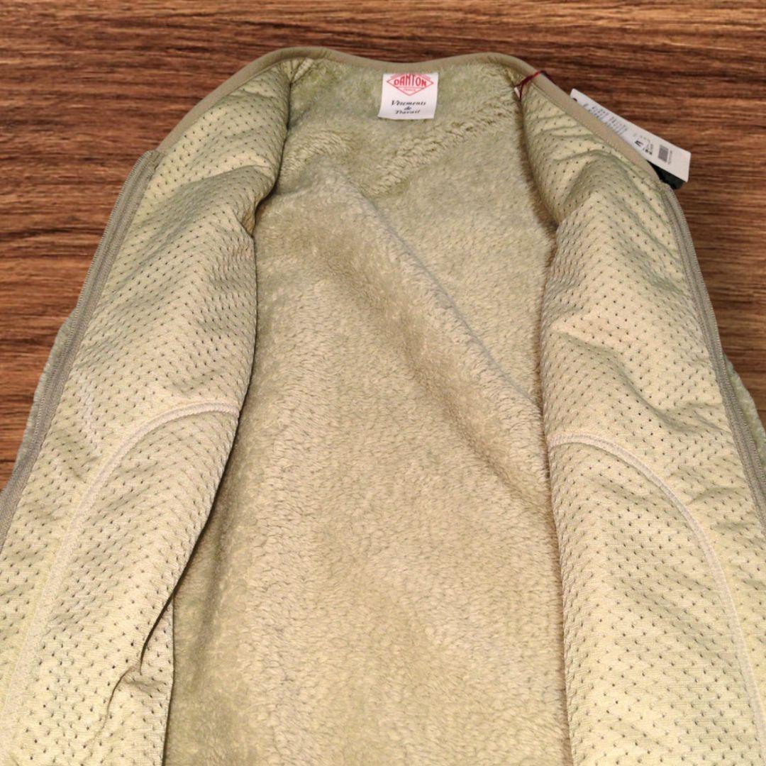 タグ付き新品未使用★ダントン　ふわふわボアベスト36