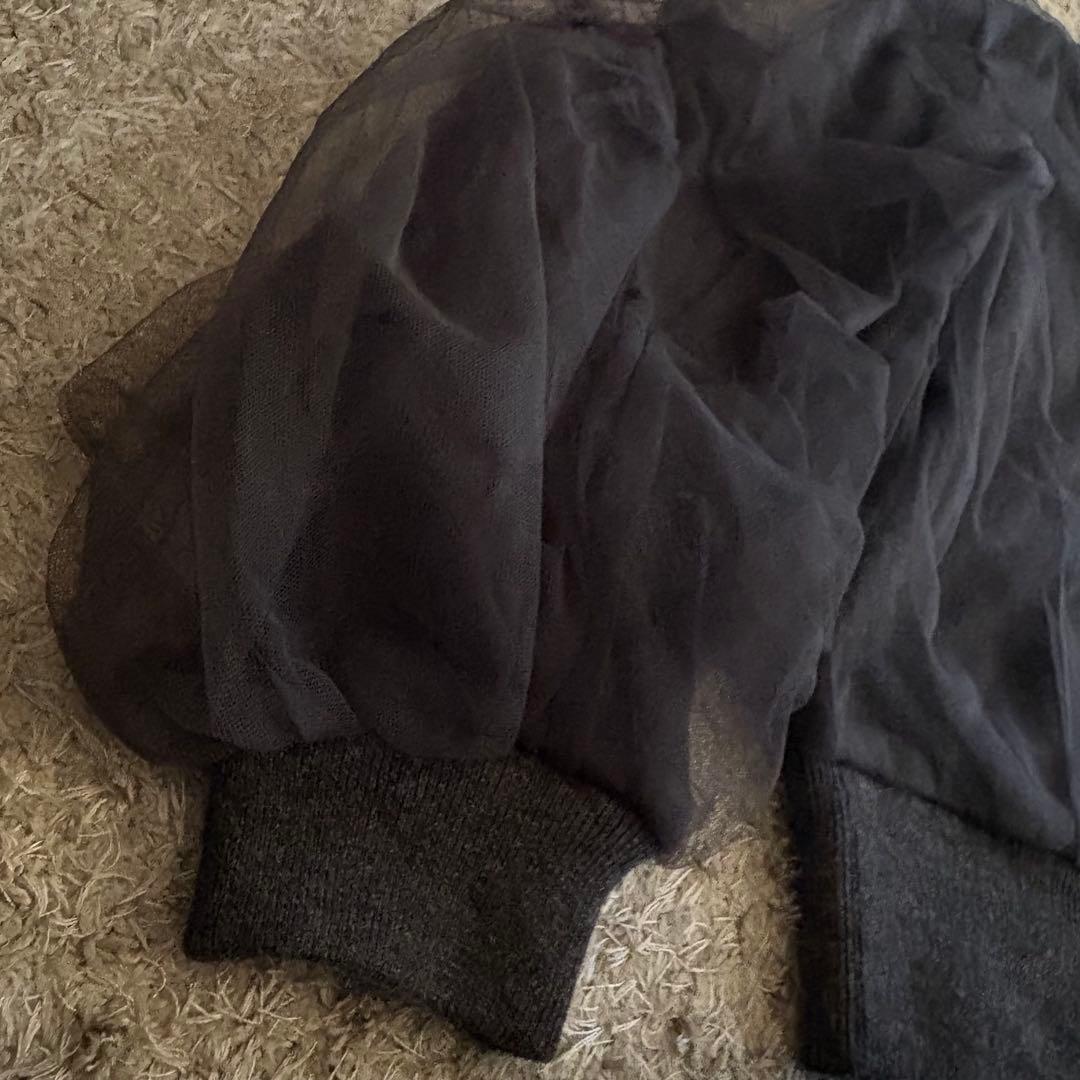 極美品＊Chika Kisada チカ キサダ チュール カーディガン