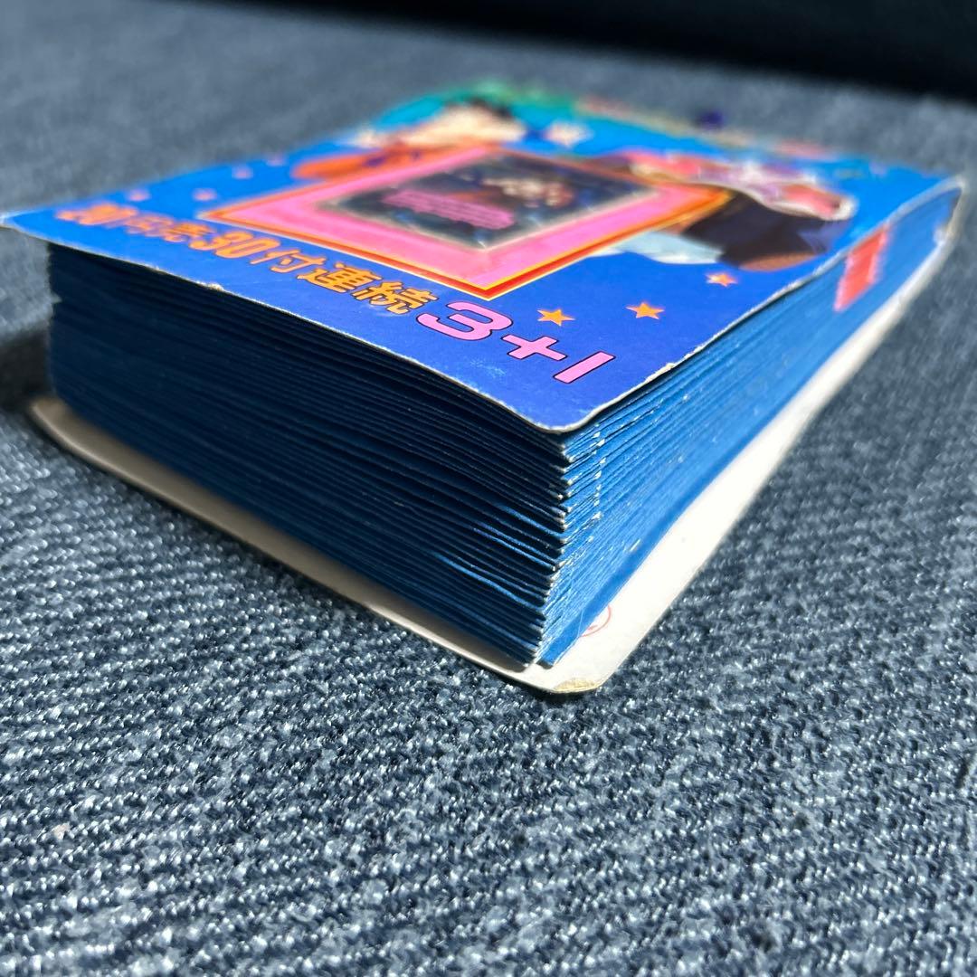 新品未開封　ドラゴンボールミニミニ両面カード　レトロ希少　ppカード束　当時物