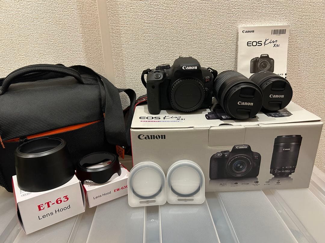 Canon EOS kissX9i ダブルズームキット 初心者入門セット
