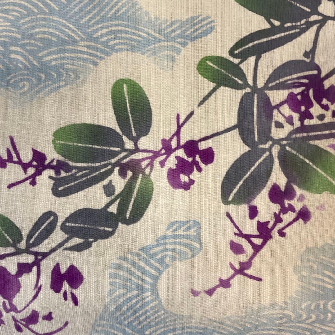 ゆかた　浴衣　本染め浴衣　注染本染め　綿紗